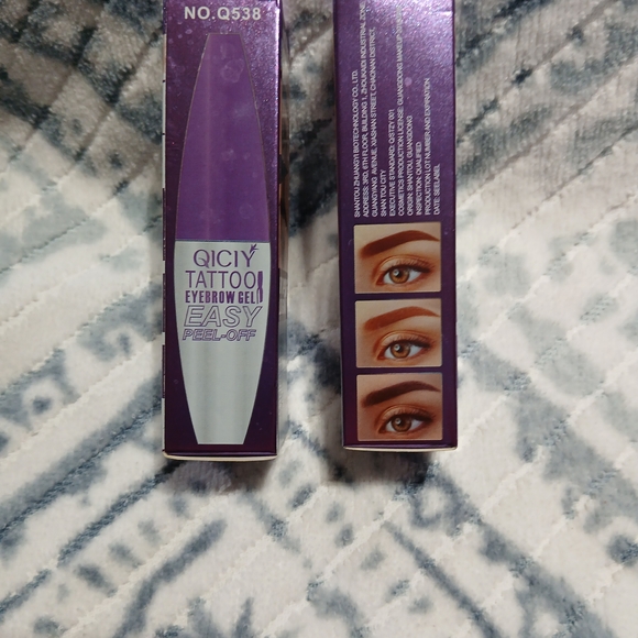 Qi Eyebrow Gel Tattoo  Medium Brown - Picture 2 of 7